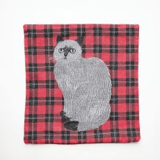 画像1: 松尾ミユキ Cushion cover Leo MM071 (1)