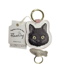 画像8: 【フラワーリング】CAT CHARITY/ダイカットチャーム付きカラビナ (8)