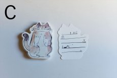 画像4: 【倉敷意匠】トラネコボンボン 猫ちゃん切り抜きカード (4)