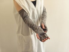 画像1: 【倉敷意匠】トラネコボンボン ひんやりアームカバー (1)