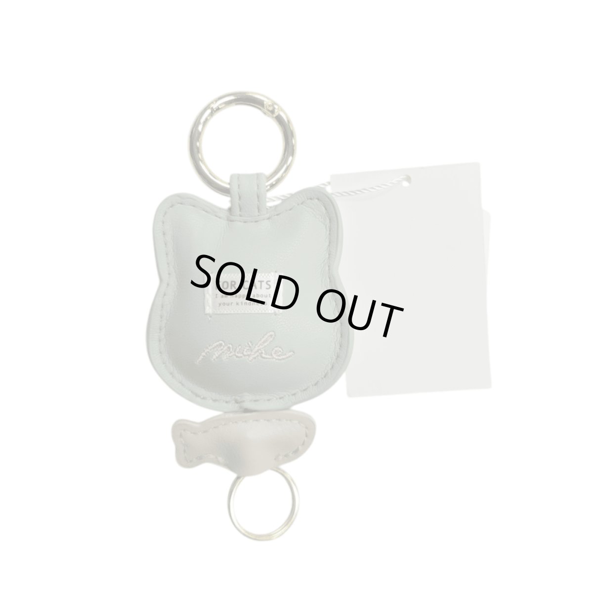 画像3: 【フラワーリング】CAT CHARITY/ダイカットチャーム付きカラビナ (3)