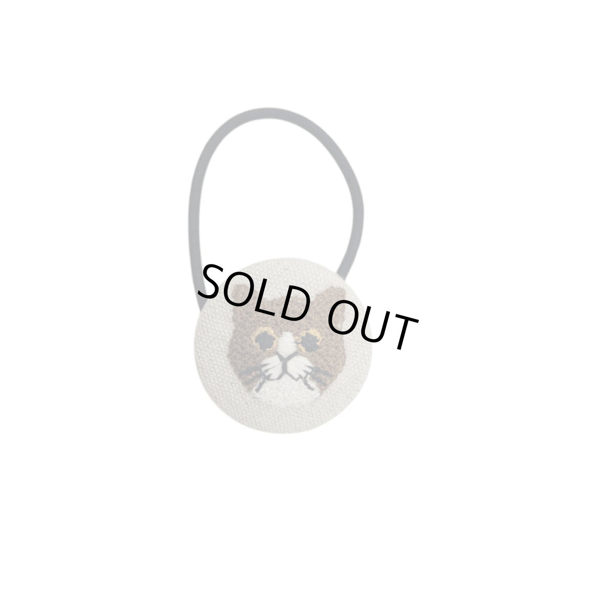 画像8: 【ハンドメイド】ネコヘアゴム 7-447 (8)