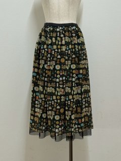【美品】3L yukiemon ユキエモン　ドットプチプチランジェリーブラウス黒 70726f647563742f32303235303532