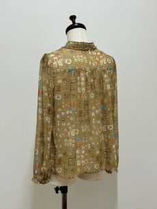 画像3: 【10月中旬〜10月下旬】蚤の市ブラウス（M）5175010 (3)