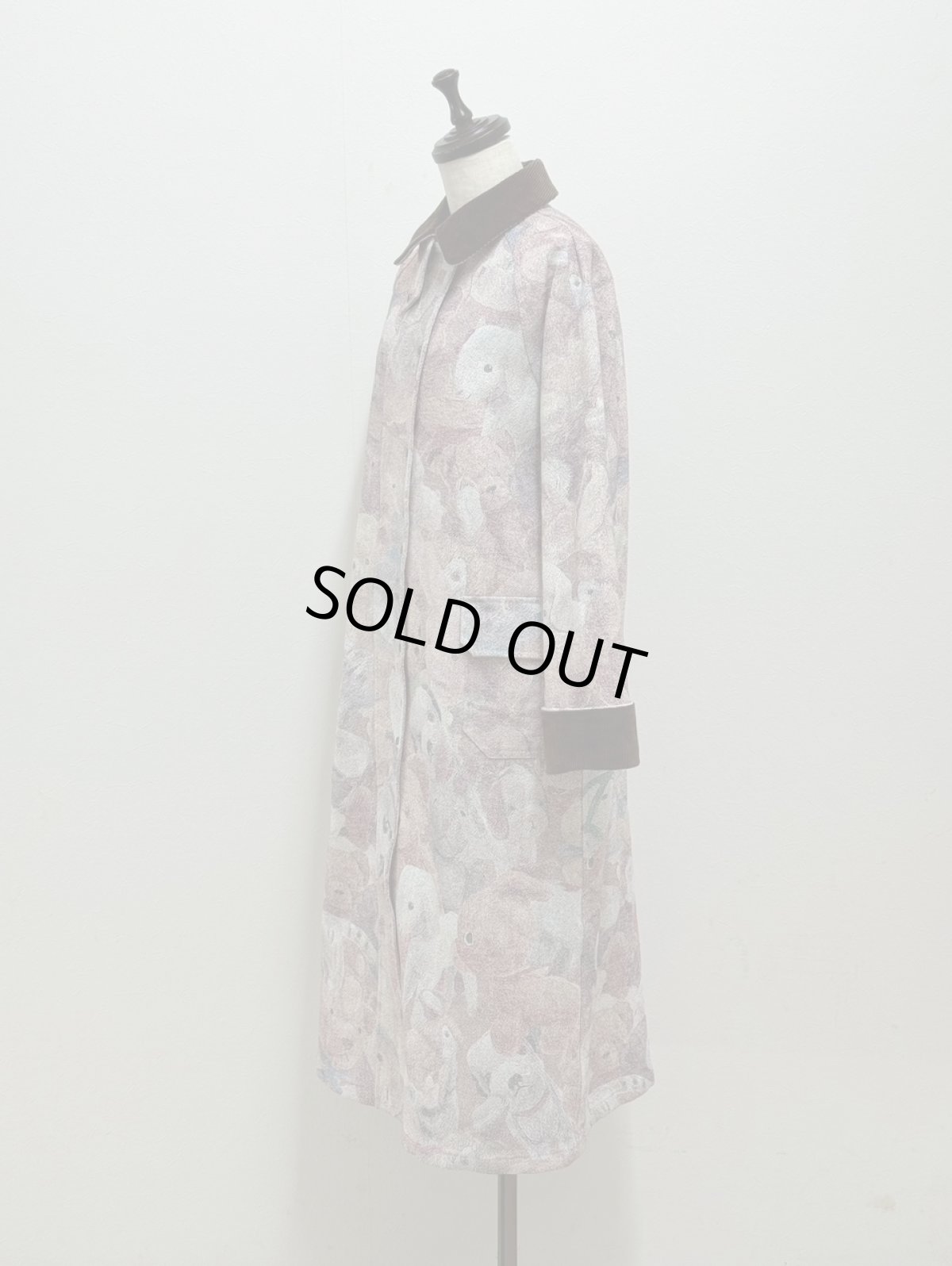 画像4: 【11月上旬〜11月中旬】こども部屋デニムロングコート（M）5195020 (4)