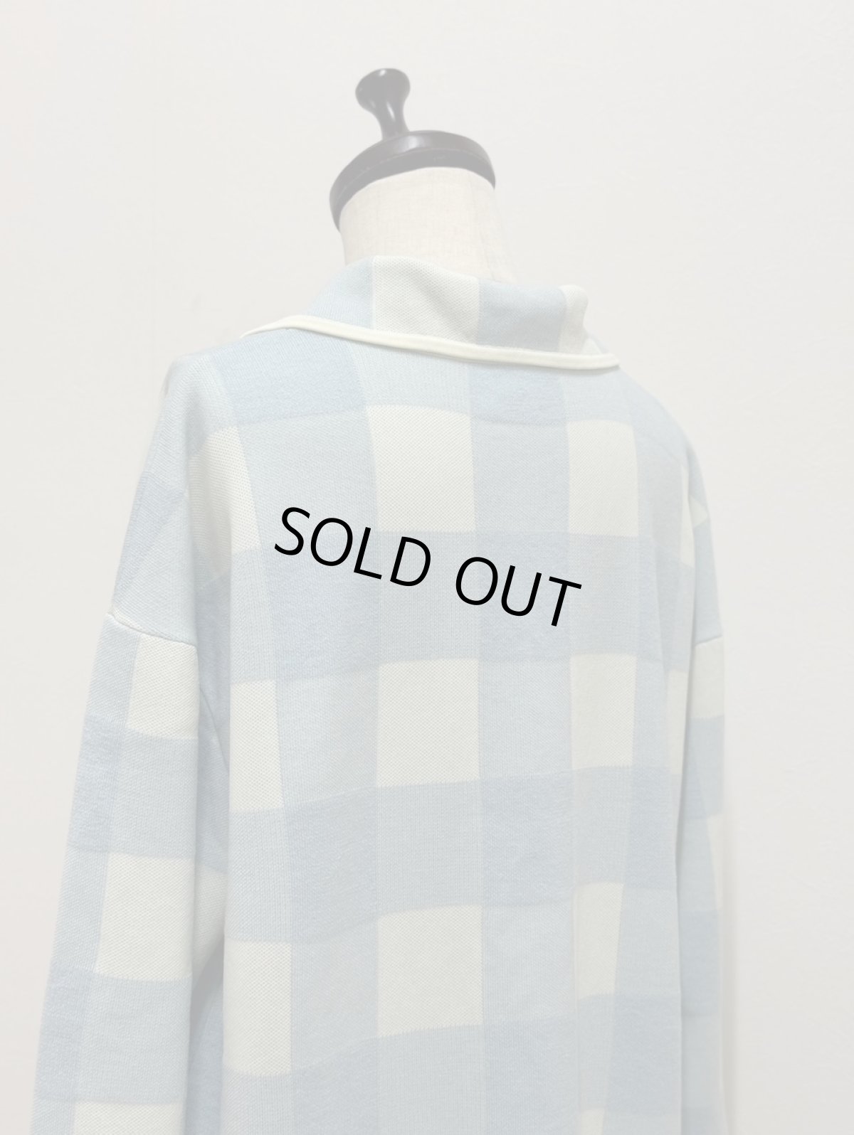 画像10: 【11月上旬〜11月中旬】ギンガムたっぷりコート（3L）5625020 (10)