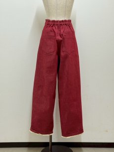 画像14: 【10月中旬〜10月下旬】リボンチャームデニムパンツ（M）5145030 (14)