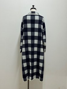 画像3: 【11月上旬〜11月中旬】ギンガムたっぷりコート（3L）5625020 (3)