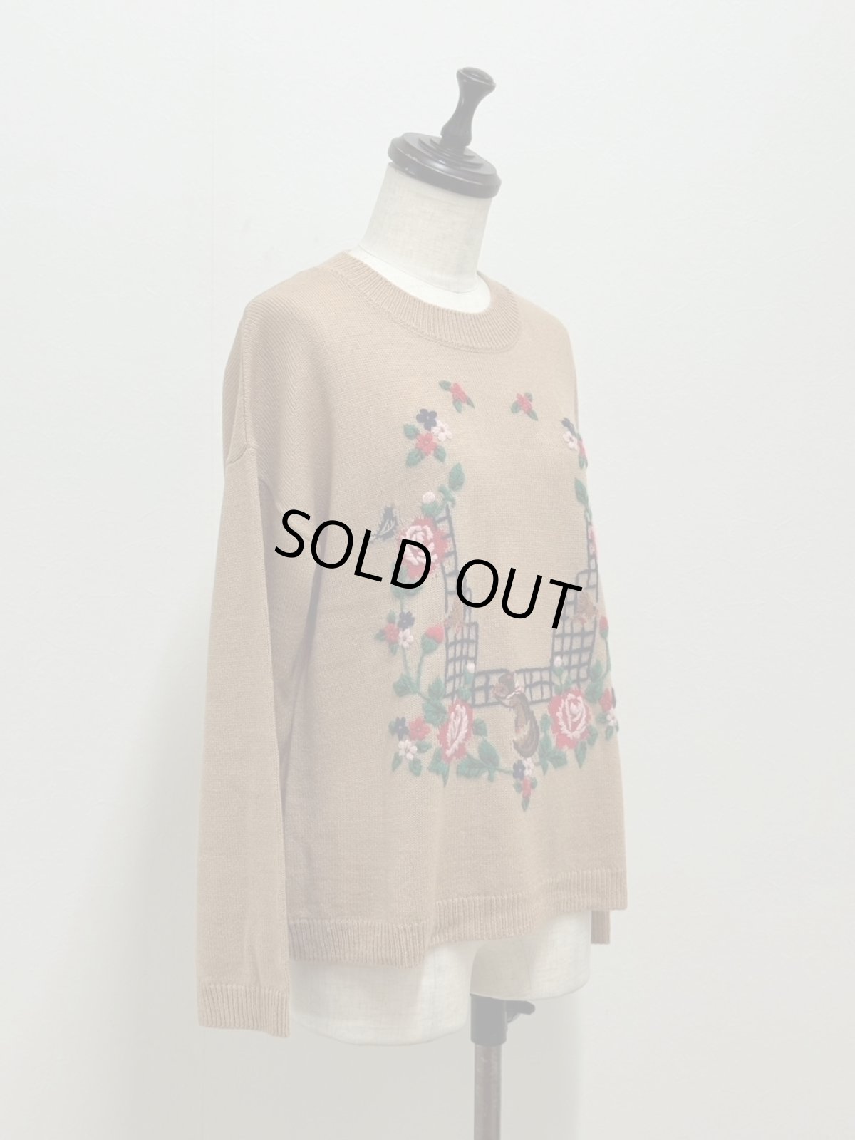 画像4: 【11月中旬〜11月下旬】おばあちゃんニット（M）5125070 (4)