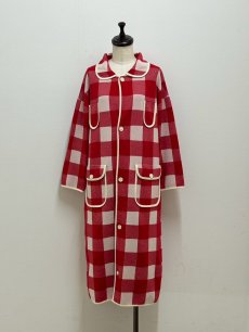 画像8: 【11月上旬〜11月中旬】ギンガムたっぷりコート（M）5125010 (8)