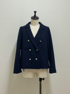 画像5: 【10月中旬〜10月下旬】ふかふかくま釦ジャケット（3L）5695100 (5)