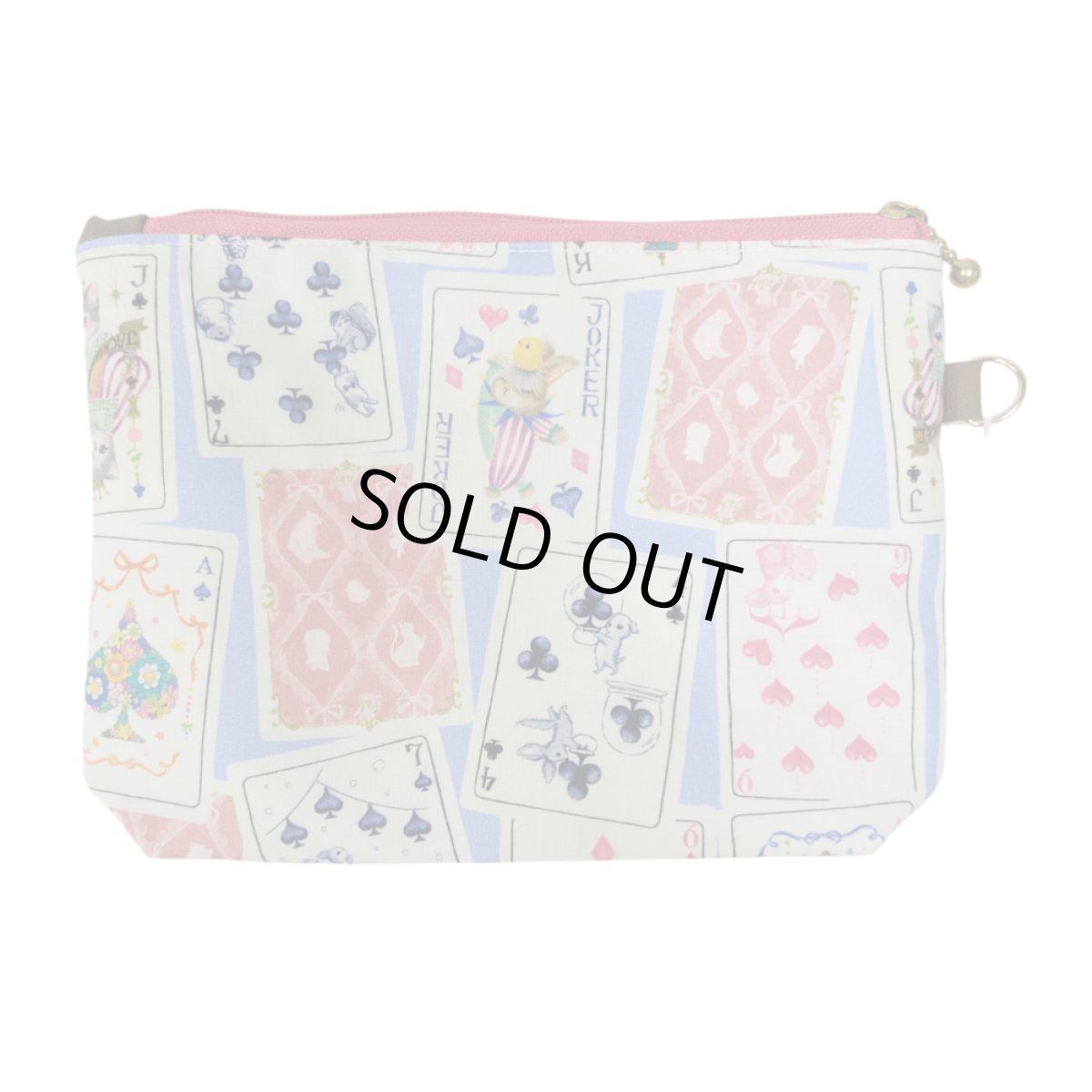 画像2: 【ハンドメイド】yukiemonファスナーポーチ　Y-17 (2)