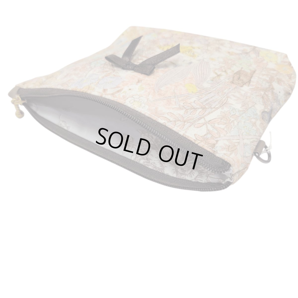 画像3: 【ハンドメイド】yukiemonファスナーポーチ　Y-10 (3)