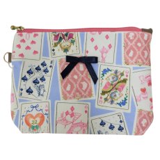 画像1: 【ハンドメイド】yukiemonファスナーポーチ　Y-17 (1)