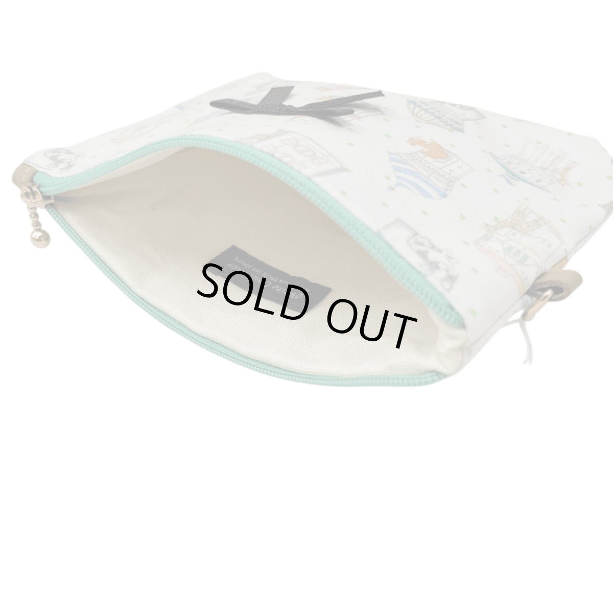 画像3: 【ハンドメイド】yukiemonファスナーポーチ　Y-19 (3)