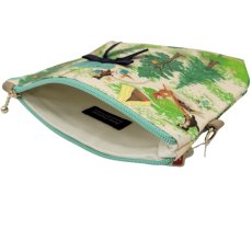 画像3: 【ハンドメイド】yukiemonファスナーポーチ　Y-20 (3)
