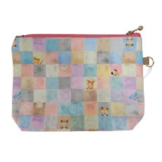 画像2: 【ハンドメイド】yukiemonファスナーポーチ　Y-21 (2)