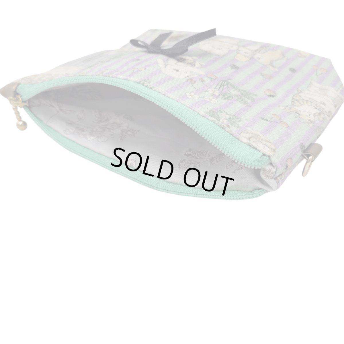 画像3: 【ハンドメイド】yukiemonファスナーポーチ　Y-15 (3)