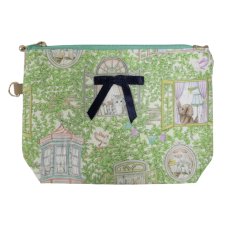 画像1: 【ハンドメイド】yukiemonファスナーポーチ　Y-22 (1)