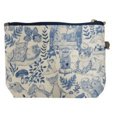 画像2: 【ハンドメイド】yukiemonファスナーポーチ　Y-18 (2)