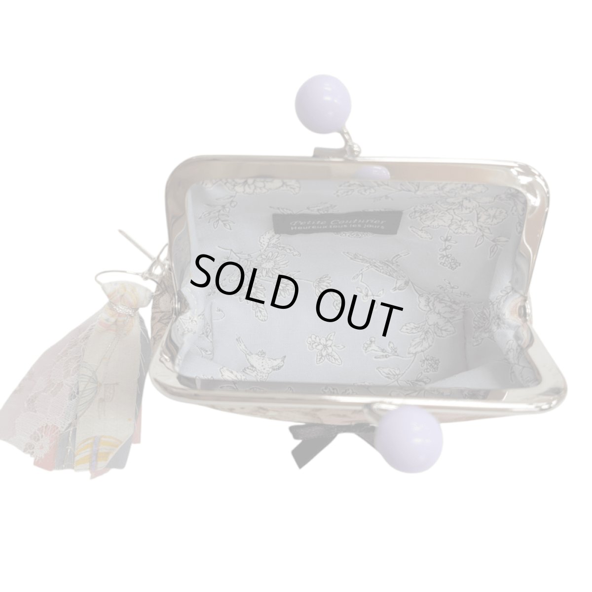 画像3: 【ハンドメイド】yukiemonがま口ポーチ　Y-3 (3)