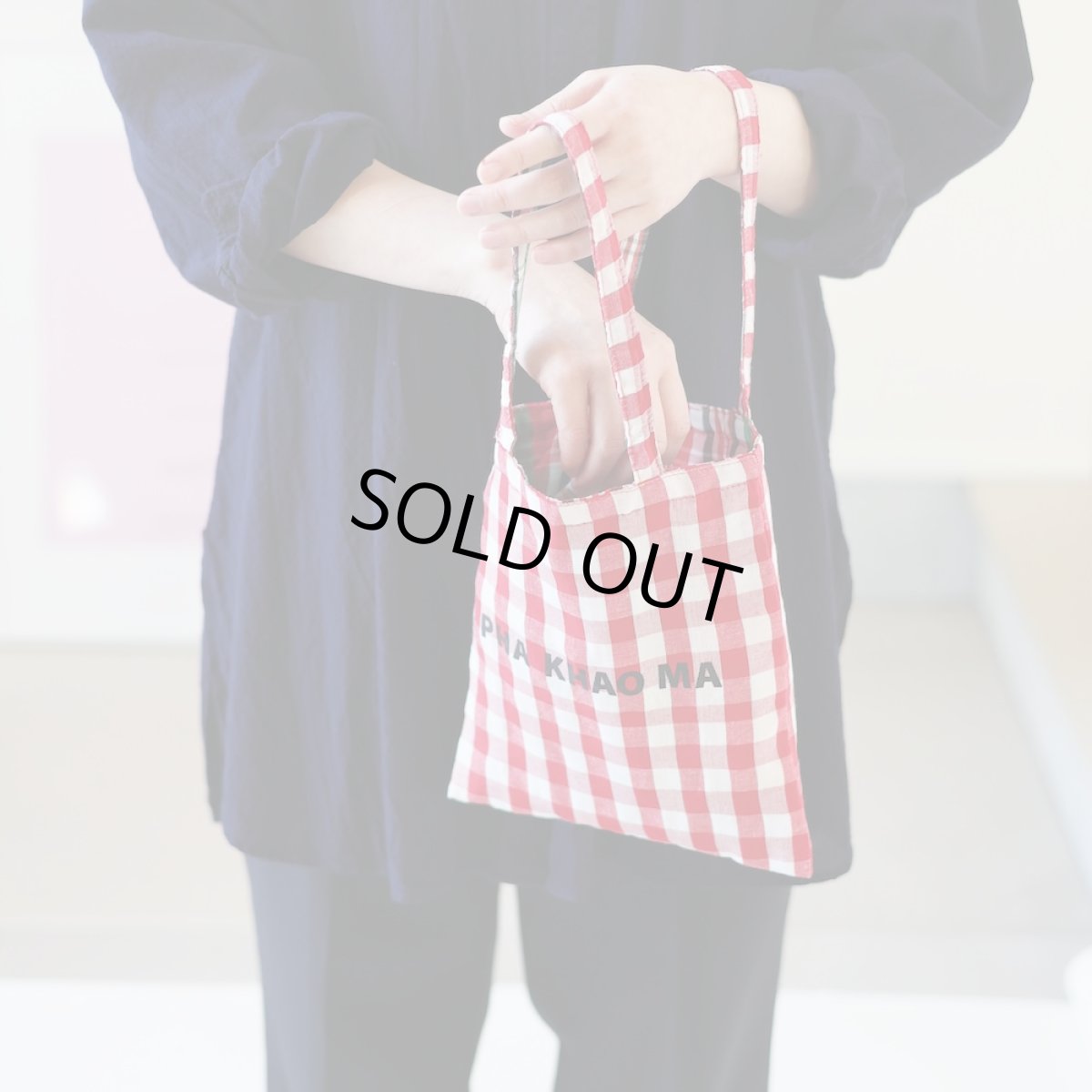 画像5: PHA KHAO MA Mini bag BL×YE (5)