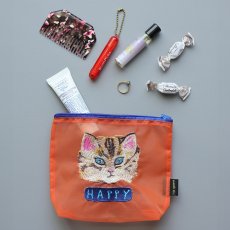 画像1: Nathalie Lete Organdy  Pouch NL123 (1)