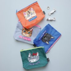 画像2: Nathalie Lete Organdy  Pouch NL122 (2)