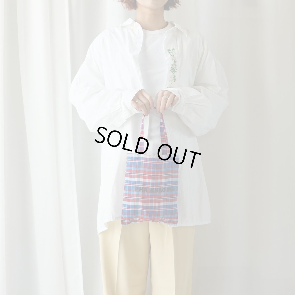 画像6: PHA KHAO MA Mini bag BL×YE (6)