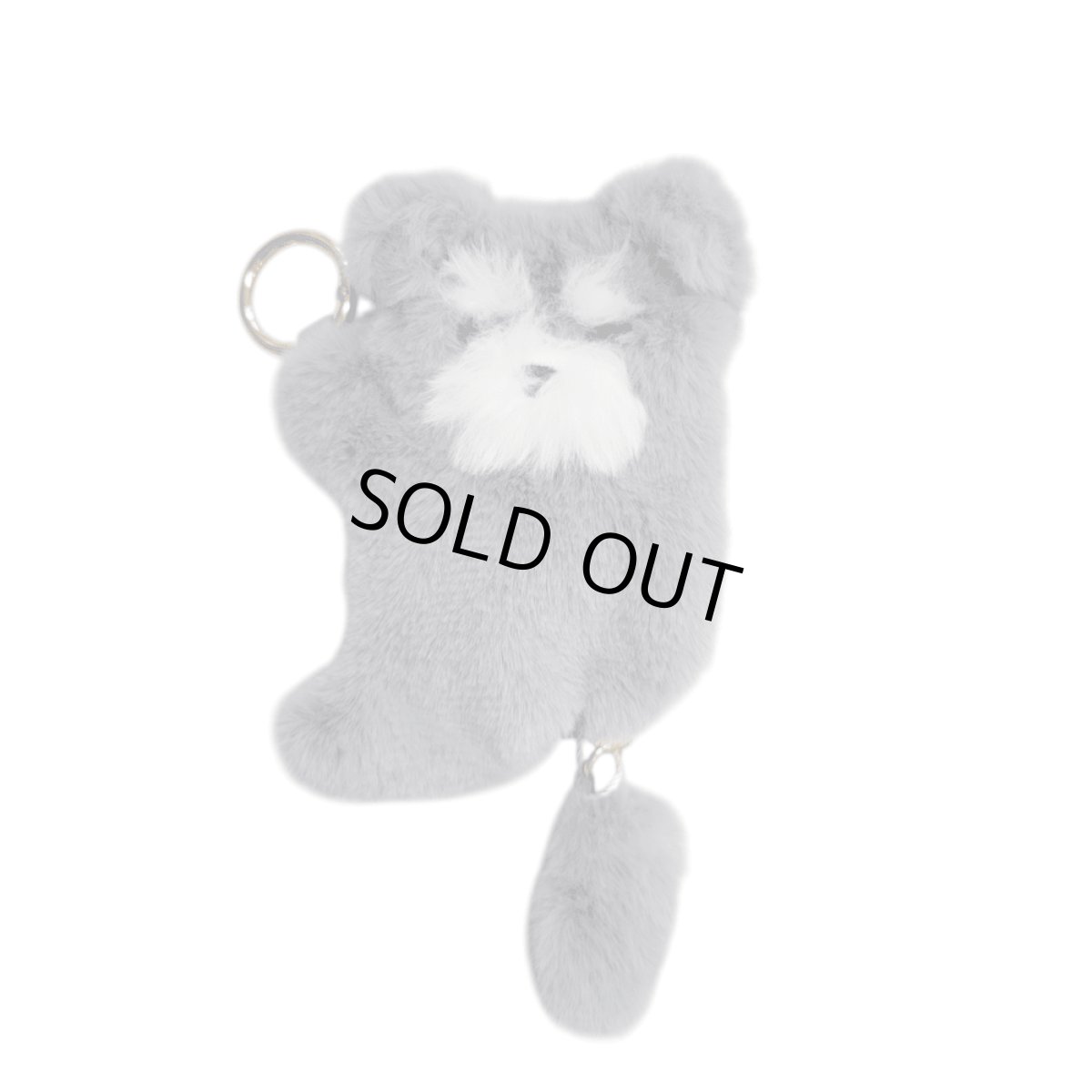 画像5: 【フラワーリング】もふもふアニマルマスコットポーチ (5)