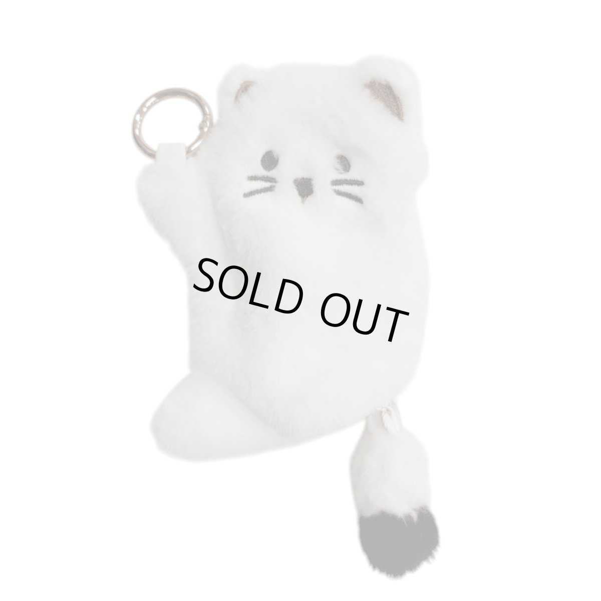 画像11: 【フラワーリング】もふもふアニマルマスコットポーチ (11)