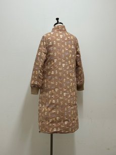 画像20: 【12月上旬〜12月中旬】ぷくぷくテキスタイルリバーロングコート（3L）5695160 (20)