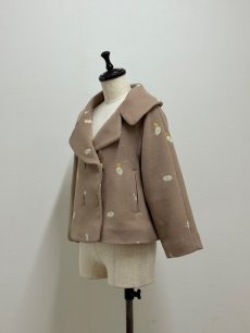 画像3: 【12月中旬〜12月下旬】マーガレットバニーショートコート（M）5195170 ※数量限定品 (3)