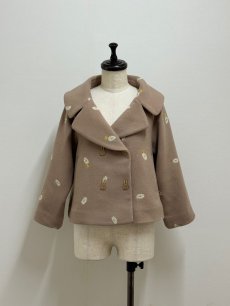 画像1: 【12月中旬〜12月下旬】マーガレットバニーショートコート（M）5195170 ※数量限定品 (1)