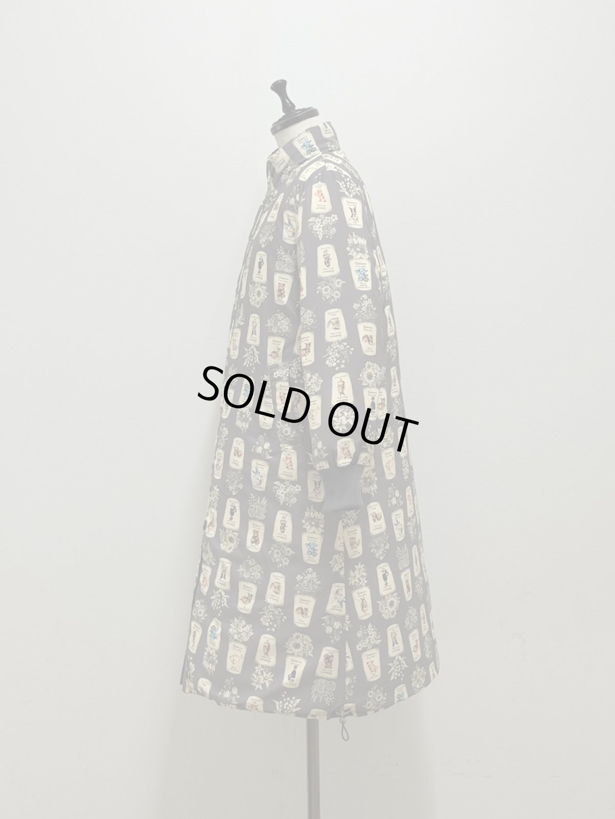 画像28: 【12月上旬〜12月中旬】ぷくぷくテキスタイルリバーロングコート（3L）5695160 (28)