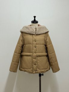 画像11: 【12月上旬〜12月中旬】ぷくぷくテキスタイルリバーコート（3L）5695140 (11)