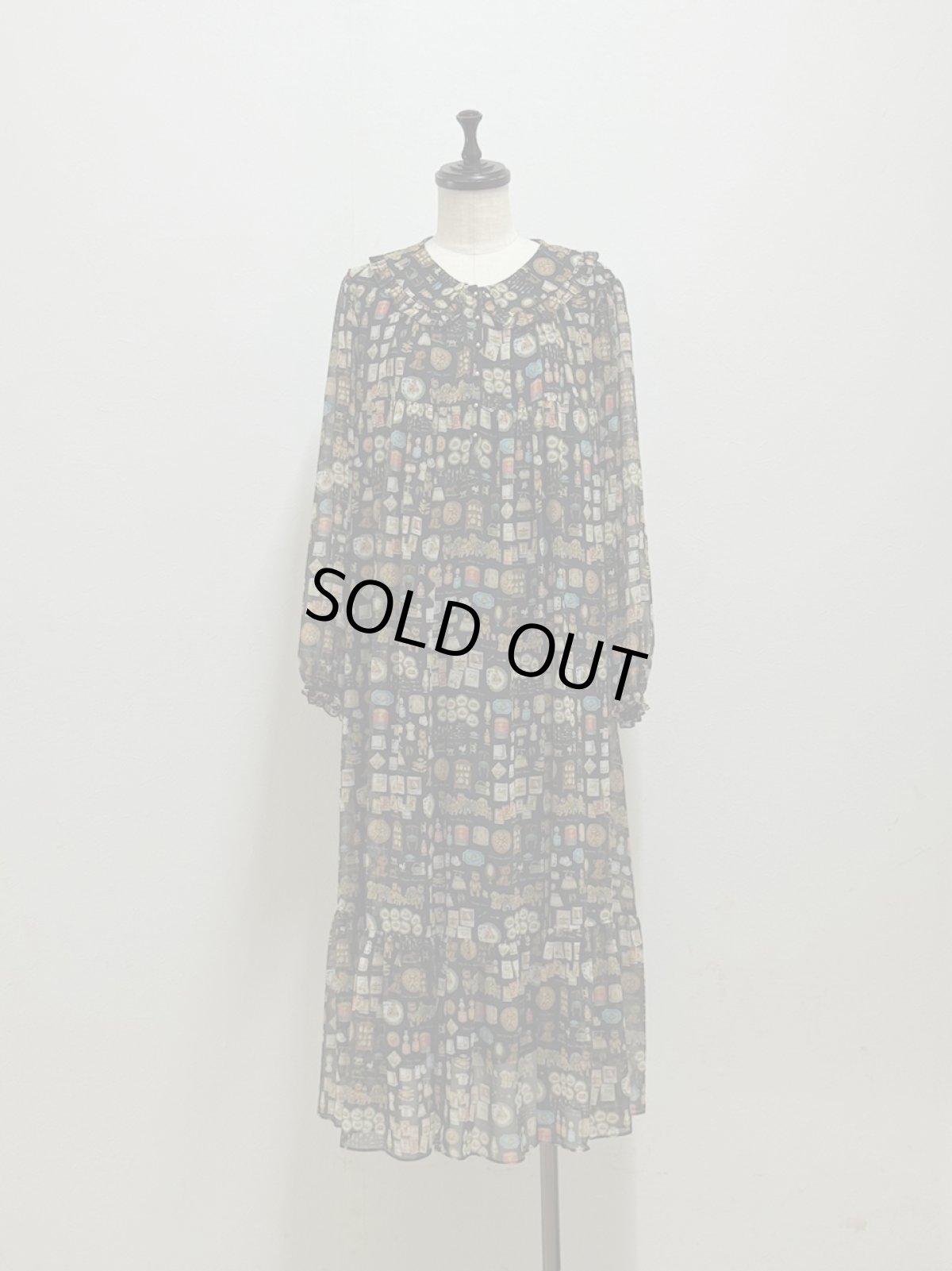 画像5: 【12月上旬〜12月中旬】2025AWテキスタイルワンピース ペチなし（3L）5615100 (5)