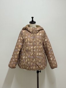 画像18: 【12月上旬〜12月中旬】ぷくぷくテキスタイルリバーコート（3L）5695140 (18)