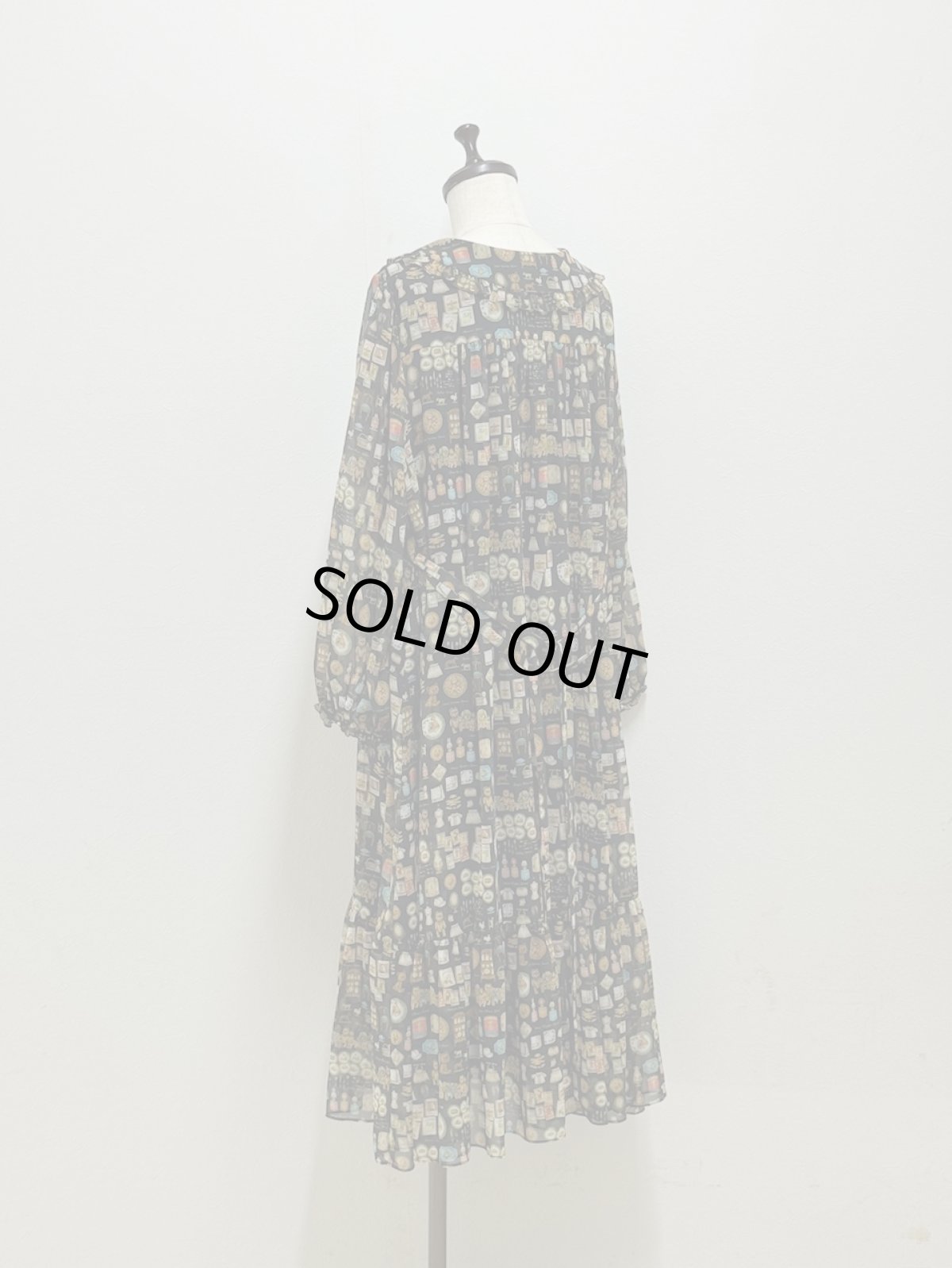 画像9: 【12月上旬〜12月中旬】2025AWテキスタイルワンピース ペチなし（3L）5615100 (9)