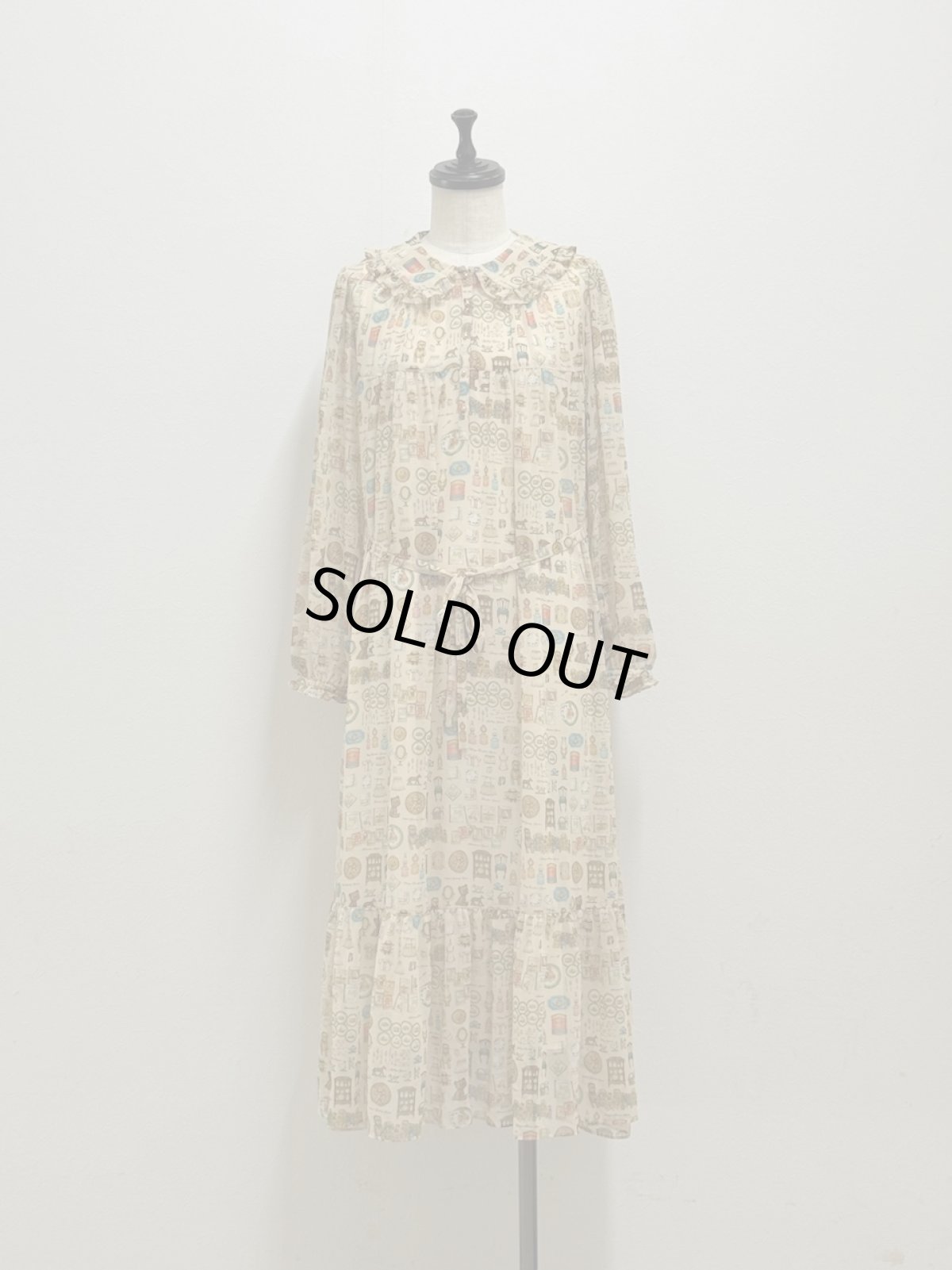 画像10: 【12月上旬〜12月中旬】2025AWテキスタイルワンピース ペチなし（3L）5615100 (10)