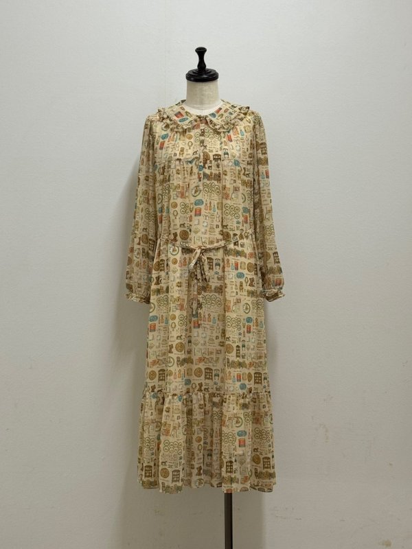 yukiemon（ユキエモン）2025AWテキスタイルワンピース（M）5115070