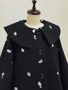 画像6: 【12月中旬〜12月下旬】マーガレットバニーロングコート（3L）5695200 ※数量限定品 (6)