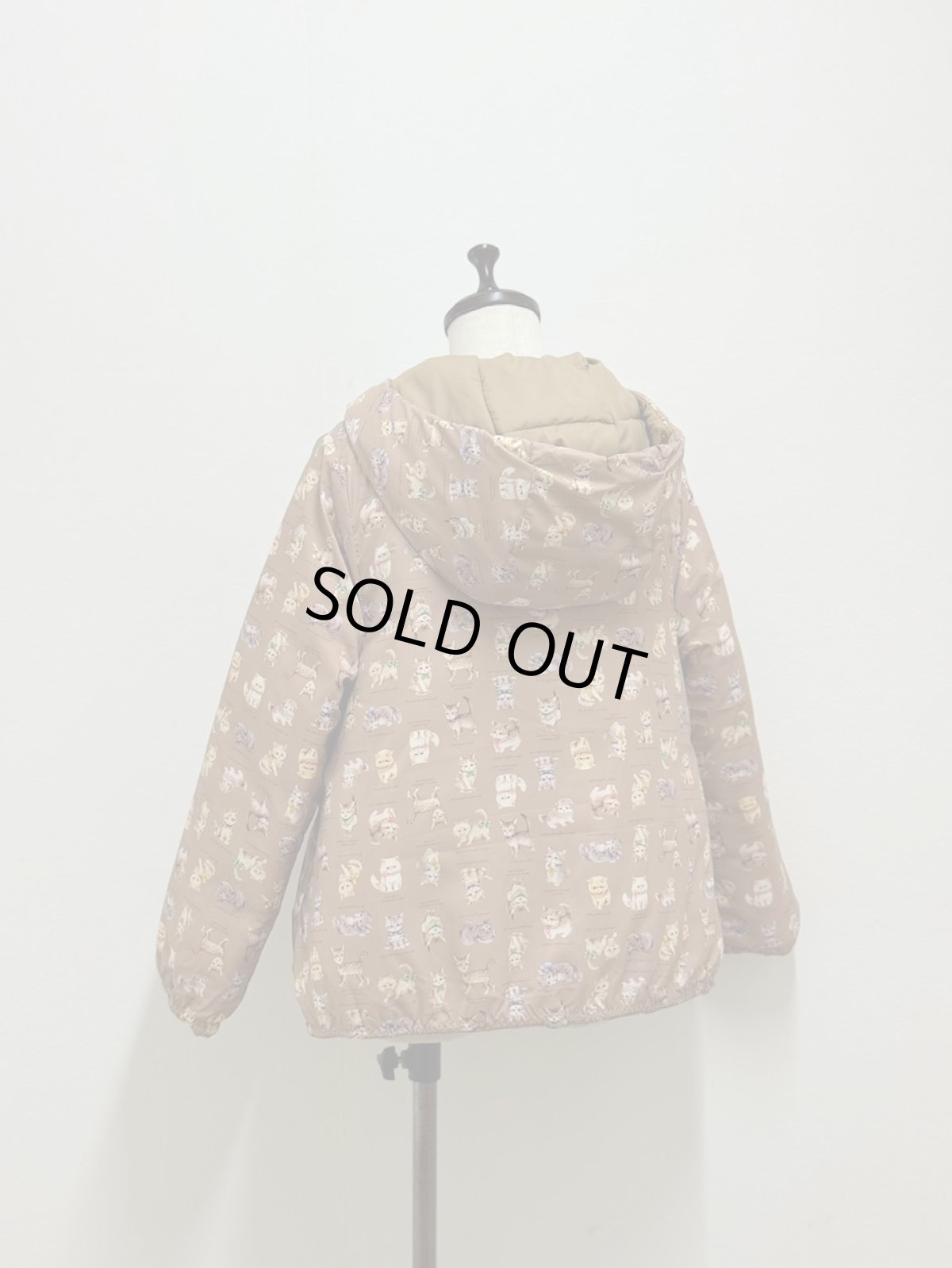 画像20: 【12月上旬〜12月中旬】ぷくぷくテキスタイルリバーコート（3L）5695140 (20)