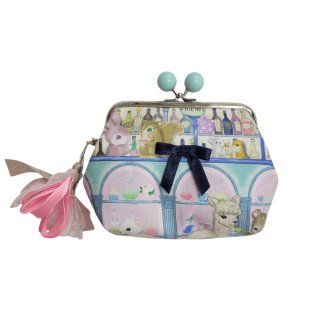 感謝価格　SALE ユキエモン　新作限定生地　10cmファスナープリーツポーチ 感謝価格 SALE ユキエモン 限定生地 10cmファスナープリーツ