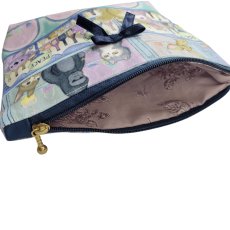 画像3: 【ハンドメイド】yukiemonファスナーポーチ　Y-38 (3)