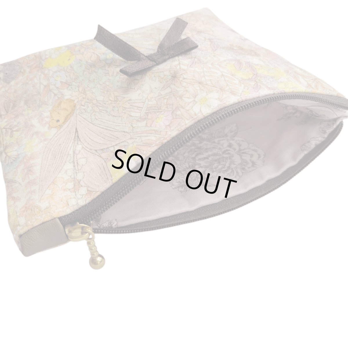 画像3: 【ハンドメイド】yukiemonファスナーポーチ　Y-41 (3)