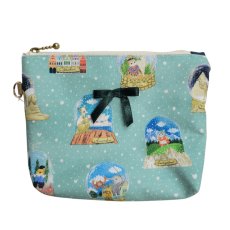 画像1: 【ハンドメイド】yukiemonファスナーポーチ　Y-40 (1)