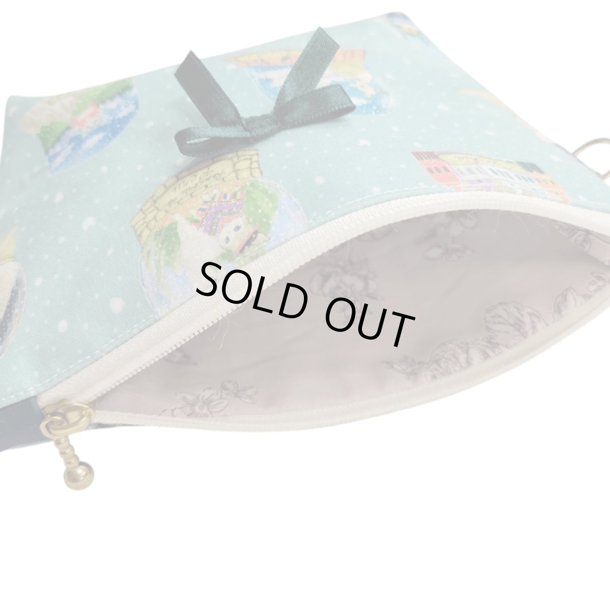 画像3: 【ハンドメイド】yukiemonファスナーポーチ　Y-40 (3)