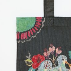 画像2: Nathalie Lete Rectangle tote bag Two Birds NL362 (2)