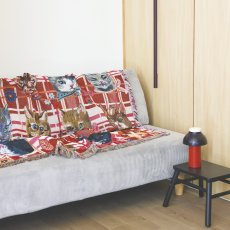 画像2: Nathalie Lete Tapestry Rug Cats NL311 (2)
